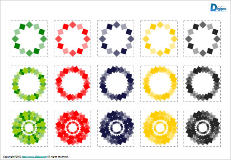 Rotation pattern(6) image
