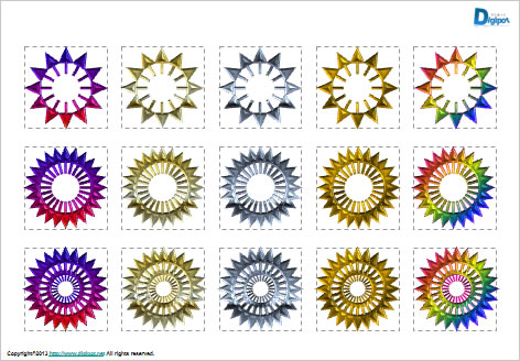 Rotation pattern(9) image
