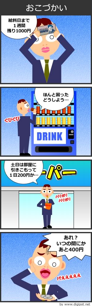 4コマ漫画画像