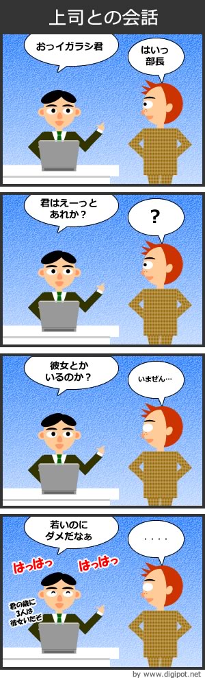 4コマ漫画画像