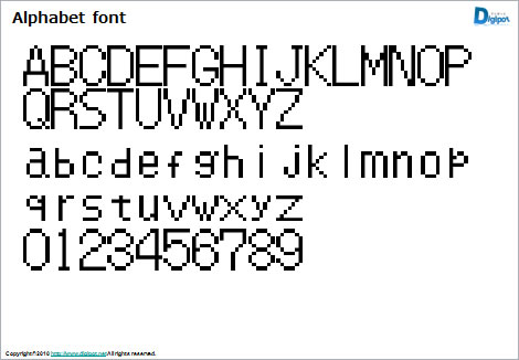 Alphabet Font(1) image