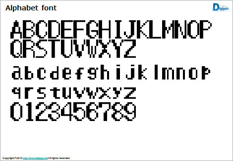 Alphabet Font(1) image