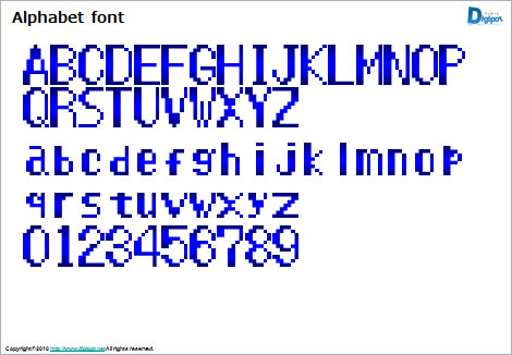 Alphabet Font(4) image