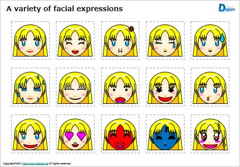 Facial expression(2) image