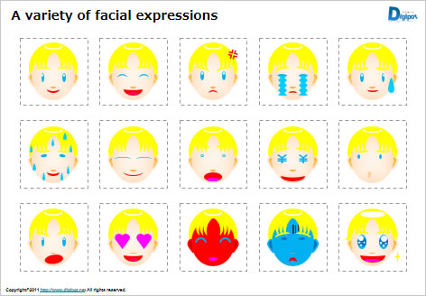Facial expression(3) image