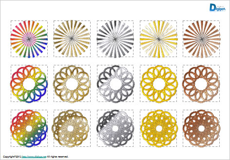 Rotation pattern(2) image