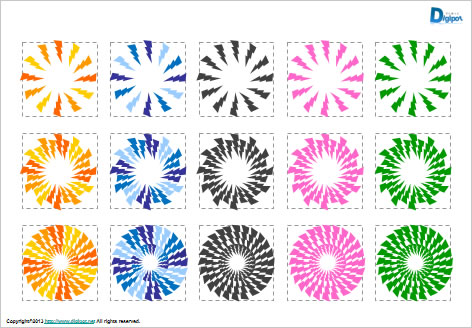 Rotation pattern(3) image