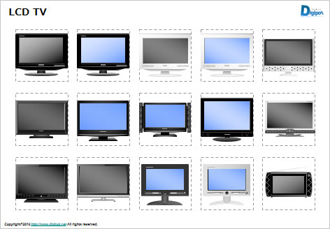 LCD TV image