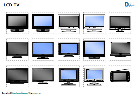 LCD TV image
