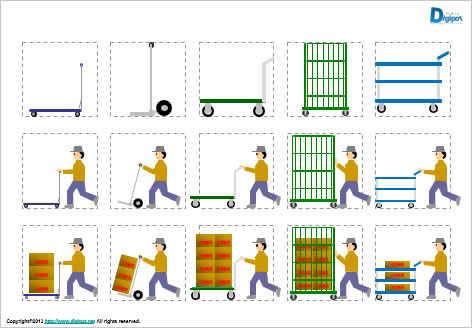 Trolley illustration(Powerpoint) image