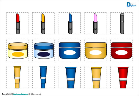 Cosmetic illustration(Powerpoint) image