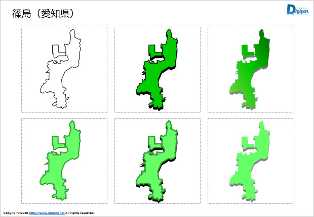 篠島（愛知県）のイラスト画像1