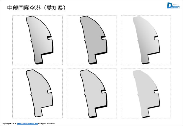 中部国際空港(愛知県)のイラスト画像1