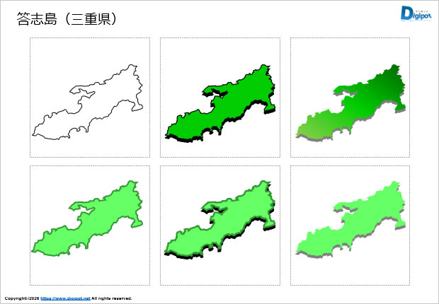 答志島(三重県)のイラスト画像1