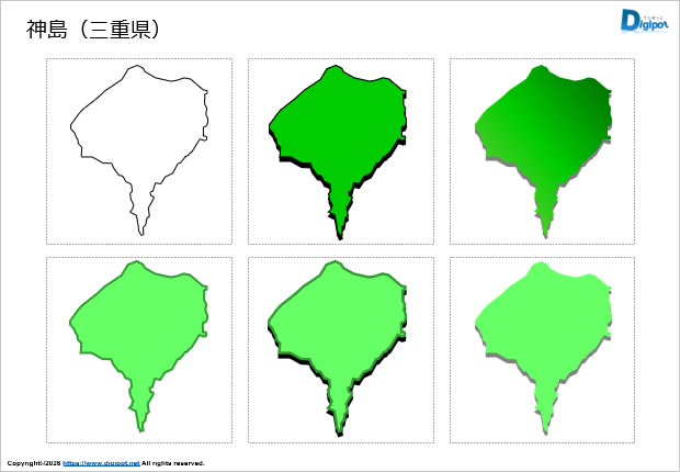 神島(三重県)のイラスト画像1