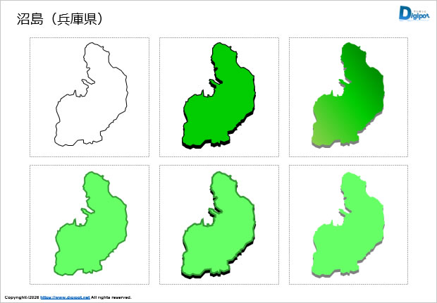 沼島(兵庫県)のイラスト画像1