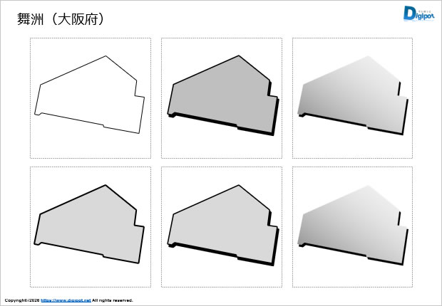 舞洲（大阪府）のイラスト画像1
