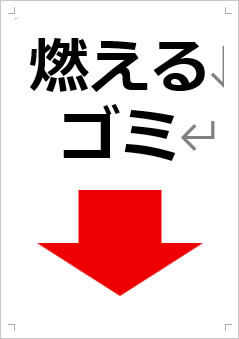 燃えるゴミ画像4